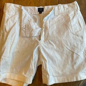 J. Crew Men's White Shorts